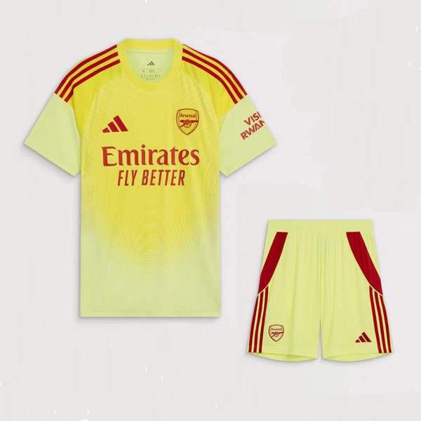 Camiseta Arsenal 1ª Niño Portero 2025/26